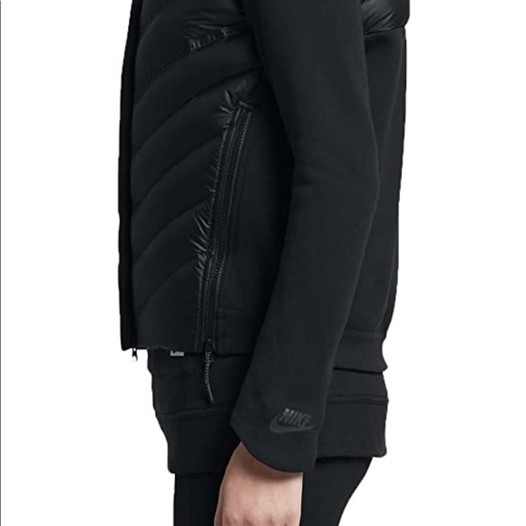 Nike Sportswear Tech Fleece AeroLoft Women's Down Bomber Small EUC - Picture 9 of 16